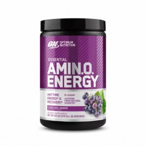 Optimum Nutrition ESSENTIAL AMIN.O. ENERGY® Concord Grape 0.6 lb (30 Servings) Pakistan | 324-IXLMBU