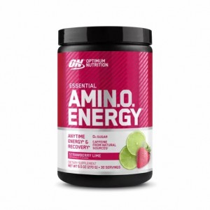 Optimum Nutrition ESSENTIAL AMIN.O. ENERGY® Strawberry Lime 0.6 lb (30 Servings) Pakistan | 561-ZMVTPO