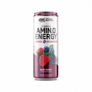 Optimum Nutrition ESSENTIAL AMIN.O. ENERGY+ Electrolytes Sparkling Berry Burst 355ml * 12 Cans (12 Servings) Pakistan | 580-ZFIBEU