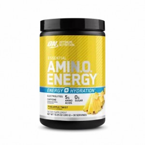 Optimum Nutrition Essential AMIN.O. ENERGY + Electrolytes Pineapple Twist 0.63 lb (30 Servings) Pakistan | 384-JOGXFI