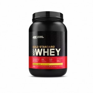 Optimum Nutrition GOLD STANDARD 100% WHEY™ Banana Cream 2 lb (29 Servings) Pakistan | 967-MZQCSY