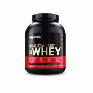 Optimum Nutrition GOLD STANDARD 100% WHEY™ Coffee 5 lb (71 Servings) Pakistan | 307-TCJGPQ