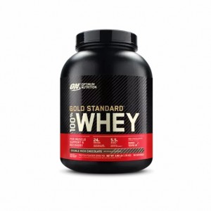 Optimum Nutrition GOLD STANDARD 100% WHEY™ Double Rich Chocolate 4 lb (58 Servings) Pakistan | 147-HUCITN