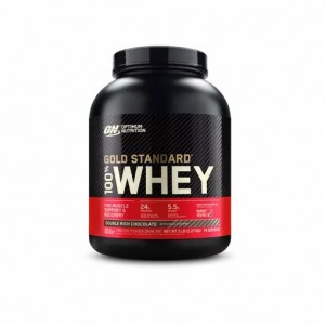 Optimum Nutrition GOLD STANDARD 100% WHEY™ Double Rich Chocolate 5 lb (74 Servings) Pakistan | 938-VCKEJQ