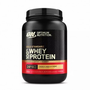 Optimum Nutrition GOLD STANDARD 100% WHEY™ French Vanilla Creme 1.5 lb (22 Servings) Pakistan | 417-KQATZB