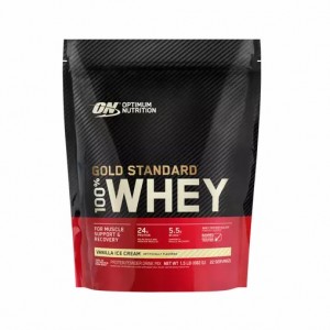 Optimum Nutrition GOLD STANDARD 100% WHEY™ Vanilla Ice Cream 1.5 lb (22 Servings) Pakistan | 712-EYJGHM