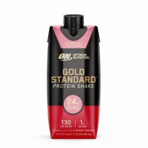 Optimum Nutrition GOLD STANDARD® Ready To Drink Protein Shake *new* Strawberry 12 Cartons (12 Servings) Pakistan | 780-VIYJGQ