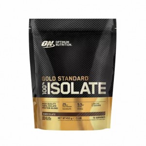 Optimum Nutrition Gold Standard 100% Isolate Chocolate 450 grams (15 Servings) Pakistan | 961-UNTVZC