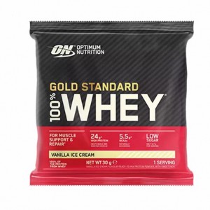 Optimum Nutrition Gold Standard 100% Whey Powder Sachets Vanilla Ice Cream 1 sachet (30 grams) Pakistan | 502-DGYILO