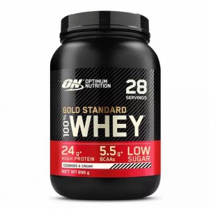 Optimum Nutrition Gold Standard 100% Whey Protein Powder Cookies & Cream 896 grams (28 Servings) Pakistan | 249-RTKUZE