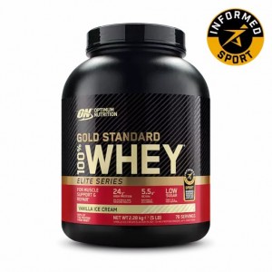 Optimum Nutrition Gold Standard 100% Whey - Elite Series Vanilla Ice Cream 2.27 kg (77) Pakistan | 592-OKXNJF