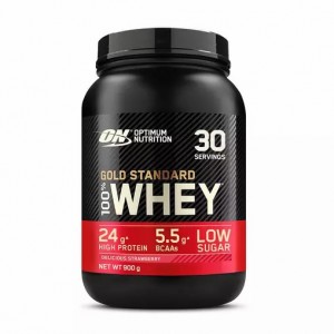 Optimum Nutrition Gold Standard 100% Whey Protein Powder Delicious Strawberry 900 grams (30 Servings) Pakistan | 437-XMNOFC