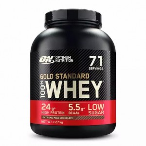 Optimum Nutrition Gold Standard 100% Whey Protein Powder Extreme Milk Chocolate 2.27 kg (71 Servings) Pakistan | 082-TVUEXS