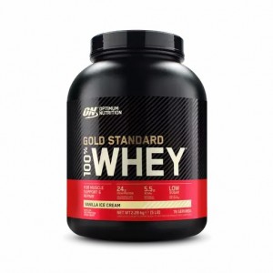 Optimum Nutrition Gold Standard 100% Whey Protein Powder Vanilla Ice Cream 2.28 kg (76 Servings) Pakistan | 129-EVCPGO