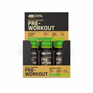 Optimum Nutrition Gold Standard Pre-Workout Shot Lemon Lime 720 ml (12 pieces) Pakistan | 205-FMLBZJ