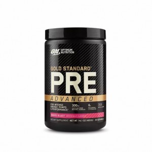 Optimum Nutrition Gold Standard Pre Advanced Berry Blast 20 Serves Pakistan | 865-OUVKYG