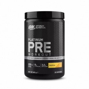 Optimum Nutrition Platinum Pre-workout Tropical 420 grams (20 Servings) Pakistan | 128-MXERJC