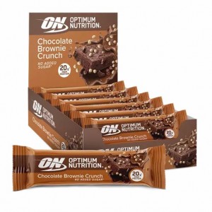 Optimum Nutrition Protein Bar Chocolate Brownie Crunch 650 grams (10 Bars) Pakistan | 027-FHIJAB