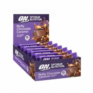 Optimum Nutrition Protein Bar Nutty Chocolate Caramel 700 grams (10 Bars) Pakistan | 857-RAQLWZ