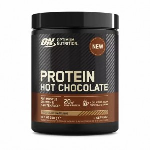 Optimum Nutrition Protein Hot Chocolate Chocolate Hazelnut 350 grams (10 Servings) Pakistan | 049-CRLSZV