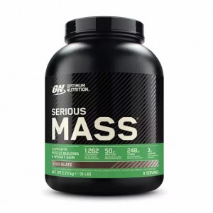 Optimum Nutrition Serious Mass Chocolate 2.73 kg (8 Servings) Pakistan | 392-KMHCSP