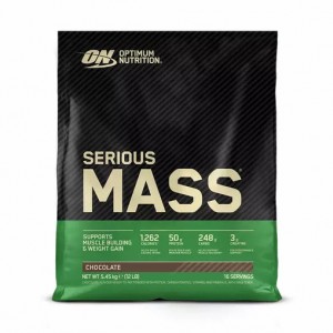 Optimum Nutrition Serious Mass Chocolate 5.45 kg (16 Servings) Pakistan | 078-GTXDFQ