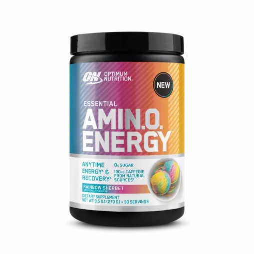 Optimum Nutrition ESSENTIAL AMIN.O. ENERGY® *new* Rainbow Sherbet - Notify Me 0.6 lb - Notify me Pakistan | 382-UXTKAR