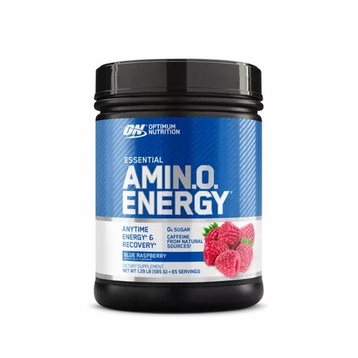 Optimum Nutrition ESSENTIAL AMIN.O. ENERGY® Blue Raspberry 1.29 lb (65 Servings) Pakistan | 031-AJSMXO