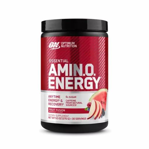 Optimum Nutrition ESSENTIAL AMIN.O. ENERGY® Fruit Fusion 0.6 lb (30 Servings) Pakistan | 204-OPUNYH