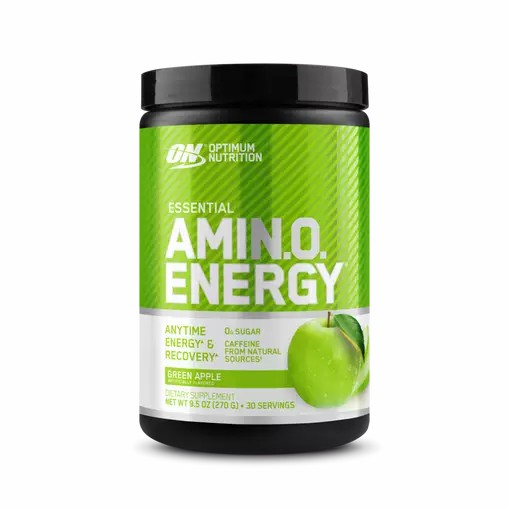 Optimum Nutrition ESSENTIAL AMIN.O. ENERGY® Green Apple 0.6 lb (30 Servings) Pakistan | 058-BZTPMI