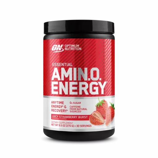 Optimum Nutrition ESSENTIAL AMIN.O. ENERGY® Juicy Strawberry - Notify Me 0.6 lb - Notify me Pakistan | 724-DSUWFZ