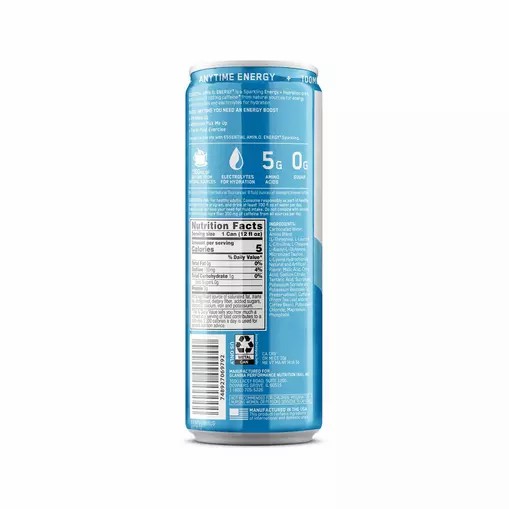 Optimum Nutrition ESSENTIAL AMIN.O. ENERGY+ Electrolytes Sparkling *new* Blue Raspberry Rush 355ml * 12 Cans (12 Servings) Pakistan | 196-CWNYXS