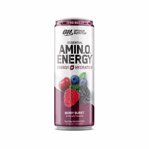 Optimum Nutrition ESSENTIAL AMIN.O. ENERGY+ Electrolytes Sparkling Berry Burst 355ml * 12 Cans (12 Servings) Pakistan | 580-ZFIBEU