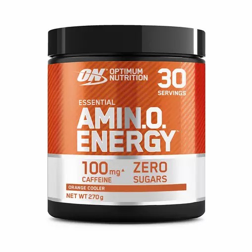 Optimum Nutrition Essential AMIN.O. Energy Orange Cooler 270 grams (30 Servings) Pakistan | 130-RYCSBM