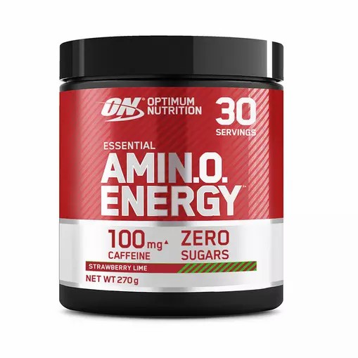 Optimum Nutrition Essential AMIN.O. Energy Strawberry Lime 270 grams (30 Servings) Pakistan | 980-HRTXYD