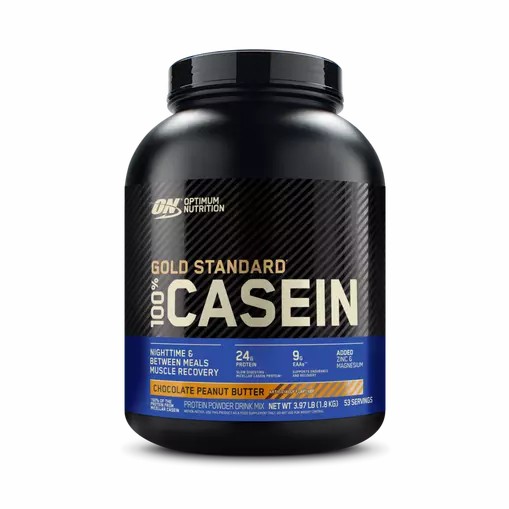 Optimum Nutrition GOLD STANDARD® 100% Casein Chocolate Peanut Butter 4 lb (53 Servings) Pakistan | 645-YKWPER