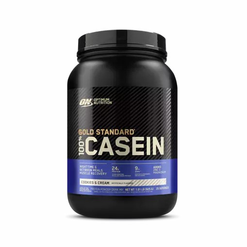 Optimum Nutrition GOLD STANDARD® 100% Casein Cookies & Cream 2 lb (25 Servings) Pakistan | 854-NSQBOF