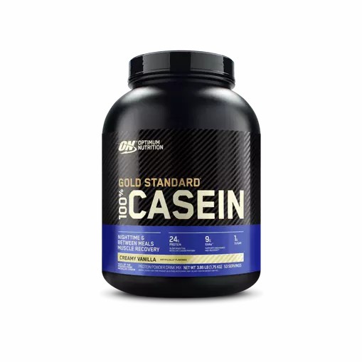 Optimum Nutrition GOLD STANDARD® 100% Casein Creamy Vanilla 4 lb (53 Servings) Pakistan | 071-YCEPAD