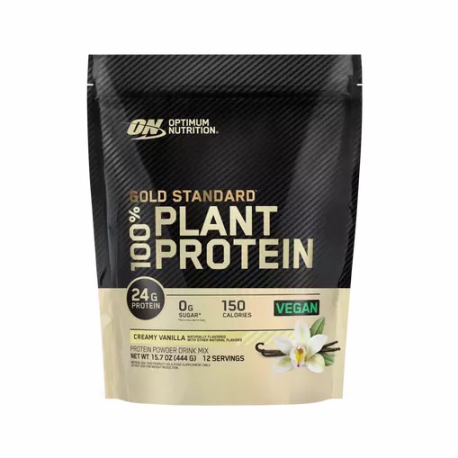 Optimum Nutrition GOLD STANDARD® 100% Plant Creamy Vanilla 0.98 lb (12 Servings) Pakistan | 819-GQOPFS