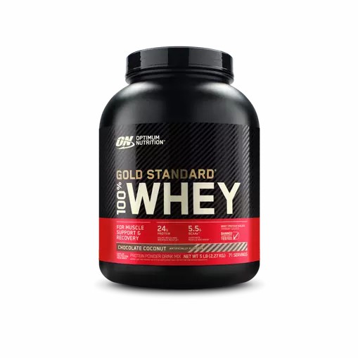 Optimum Nutrition GOLD STANDARD 100% WHEY™ Chocolate Coconut 5 lb (71 Servings) Pakistan | 819-FXQTWA