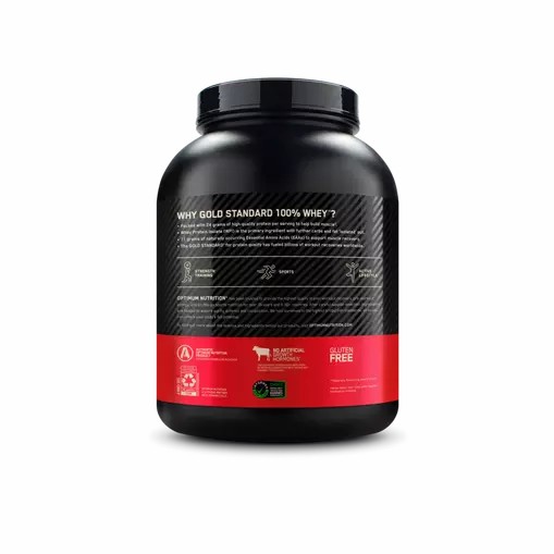 Optimum Nutrition GOLD STANDARD 100% WHEY™ Delicious Strawberry 5 lb (73 Servings) Pakistan | 518-FQCPJZ