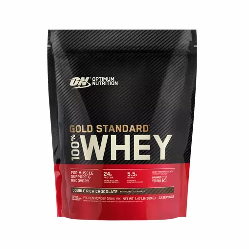 Optimum Nutrition GOLD STANDARD 100% WHEY™ Double Rich Chocolate 1.5 lb (22 Servings) Pakistan | 107-YJRHLA