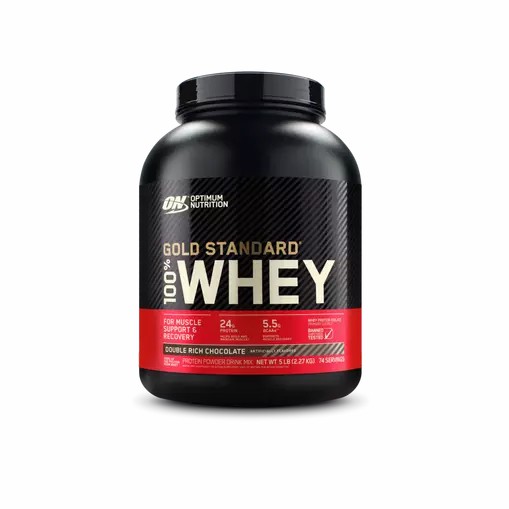 Optimum Nutrition GOLD STANDARD 100% WHEY™ Double Rich Chocolate 5 lb (74 Servings) Pakistan | 938-VCKEJQ