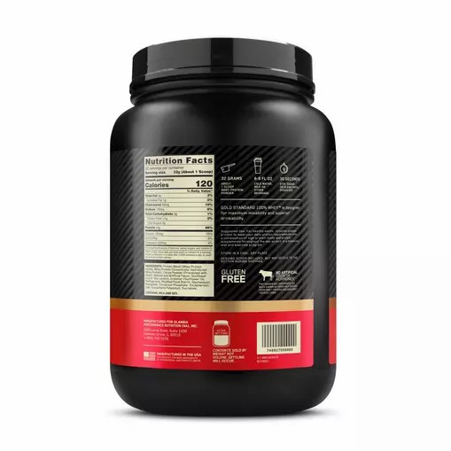 Optimum Nutrition GOLD STANDARD 100% WHEY™ Extreme Milk Chocolate 1.5 lb (22 Servings) Pakistan | 381-QWARMI