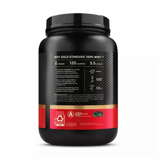 Optimum Nutrition GOLD STANDARD 100% WHEY™ French Vanilla Creme 1.5 lb (22 Servings) Pakistan | 417-KQATZB