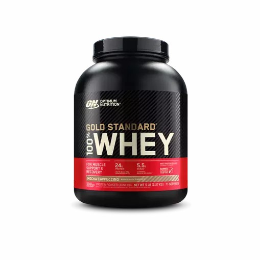 Optimum Nutrition GOLD STANDARD 100% WHEY™ Mocha Cappuccino 5 lb (71 Servings) Pakistan | 539-BFSAMX