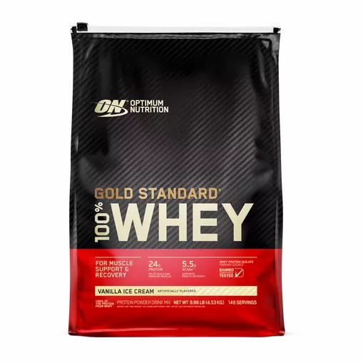 Optimum Nutrition GOLD STANDARD 100% WHEY™ Vanilla Ice Cream 10 lb - Notify me Pakistan | 973-HEFQIN