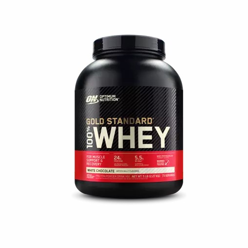 Optimum Nutrition GOLD STANDARD 100% WHEY™ White Chocolate 5 lb (73 Servings) Pakistan | 715-YTFPHG