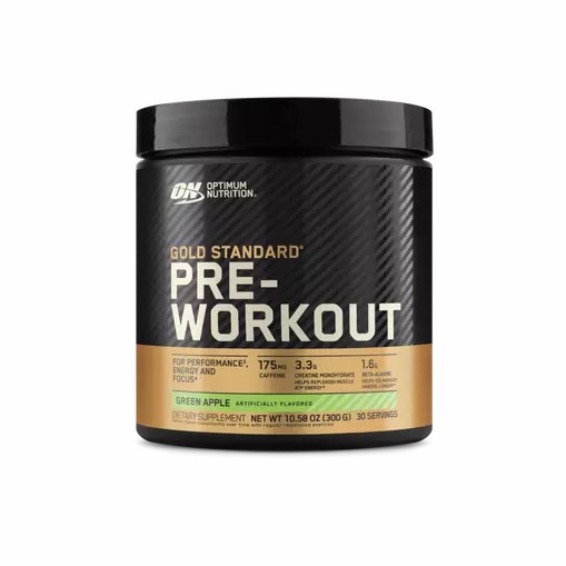 Optimum Nutrition GOLD STANDARD® Pre-Workout Green Apple 0.66 lb (30 Servings) Pakistan | 320-SGODJQ