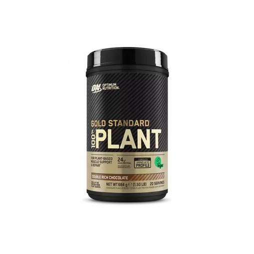 Optimum Nutrition Gold Standard 100% Plant Based Protein Double Rich Chocolate 684 grams (20 Servings) Pakistan | 612-WASITP